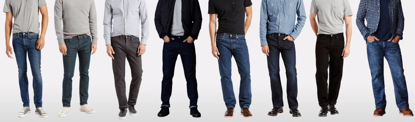 the bay mens levis