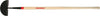 Razor-Back Half Moon Turf Edger with Wood Handle