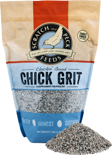 Scratch and Peck Feeds Cluckin’ Good Chick Grit