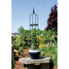 Border Concepts Square Bar Obelisk Black