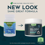 Animal Essentials Sea-Dent Anti-Plaque Powder | Plaque Dissolving Plant Enzymes