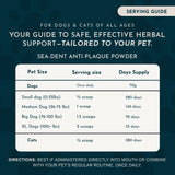 Animal Essentials Sea-Dent Anti-Plaque Powder | Plaque Dissolving Plant Enzymes