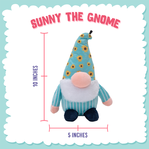 Snugarooz Sunny the Gnome Dog Toy