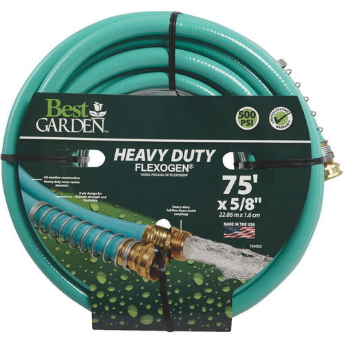Best Garden Flexogen 5/8 In. Dia. x 75 Ft. L. Garden Hose